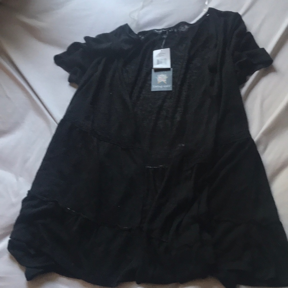 Short sleeve cardigan